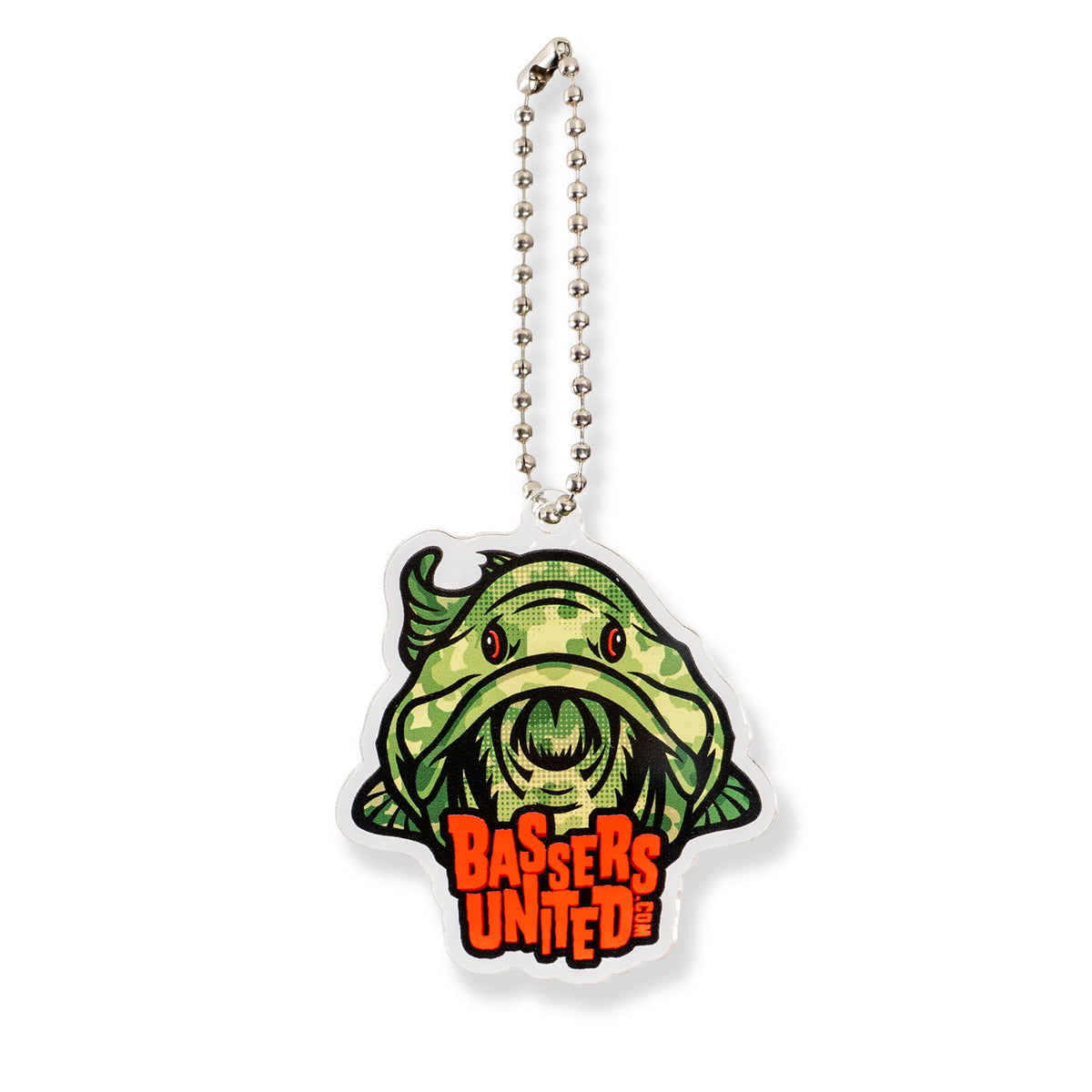 BASSERS UNITED® BASSERS Acrylic KeyHolder - Bass Fishing Lifestyle Apparel 3