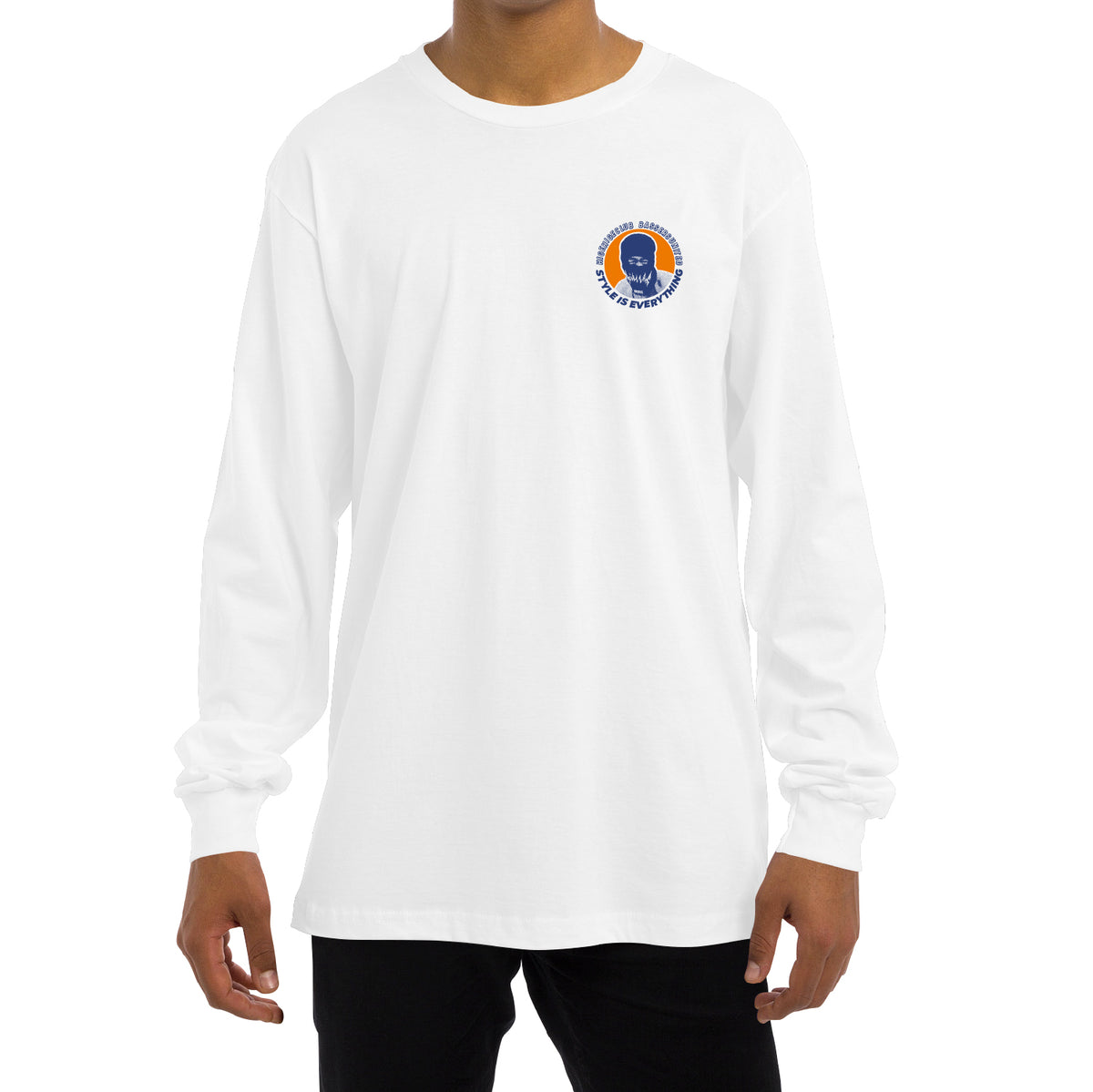 BASSERS UNITED® THE STRANGE MAN Version/01 [WHITE] - Bass Fishing Lifestyle Apparel 2