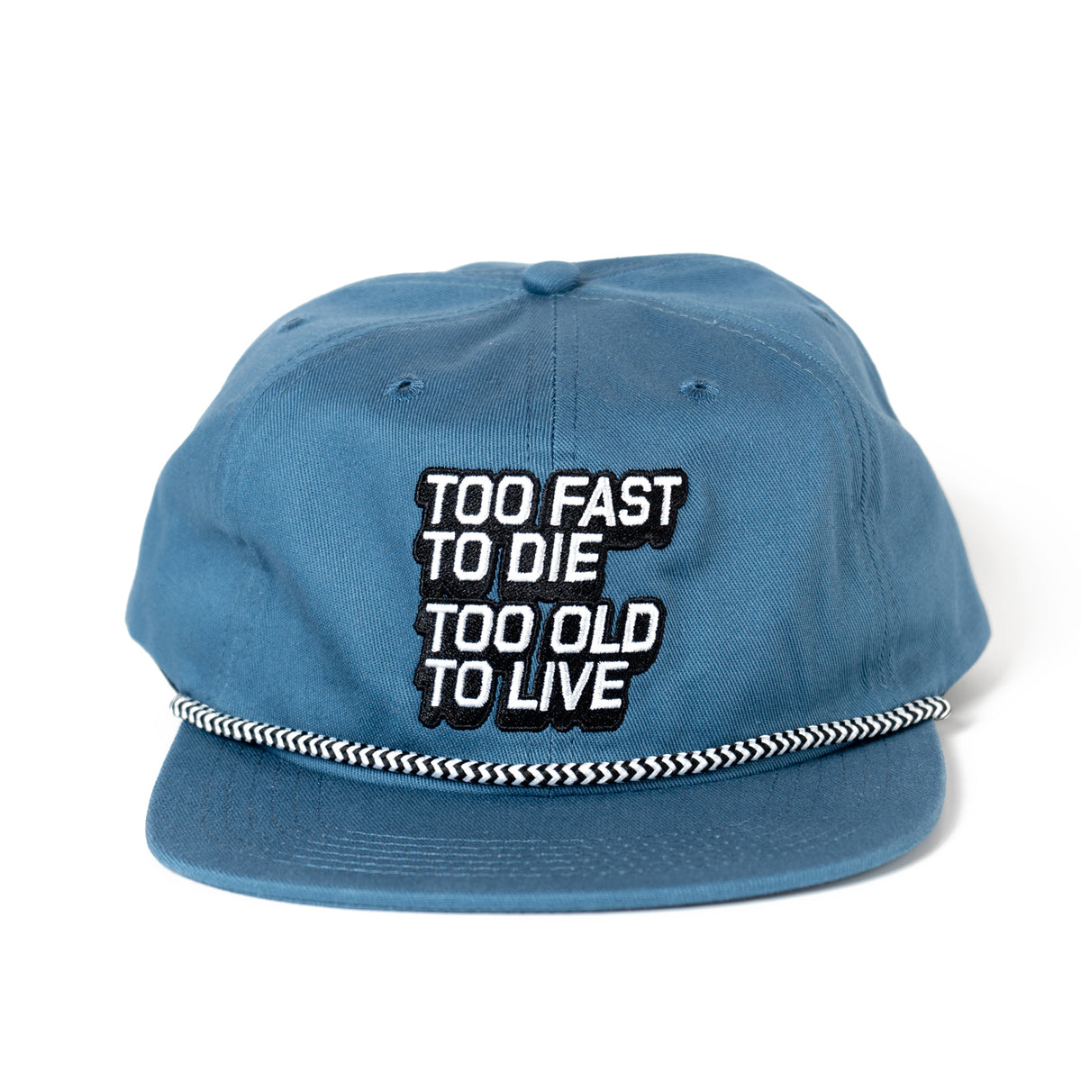BASSERS UNITED® TOO FAST TO DIE CAP - Bass Fishing Lifestyle Apparel 2