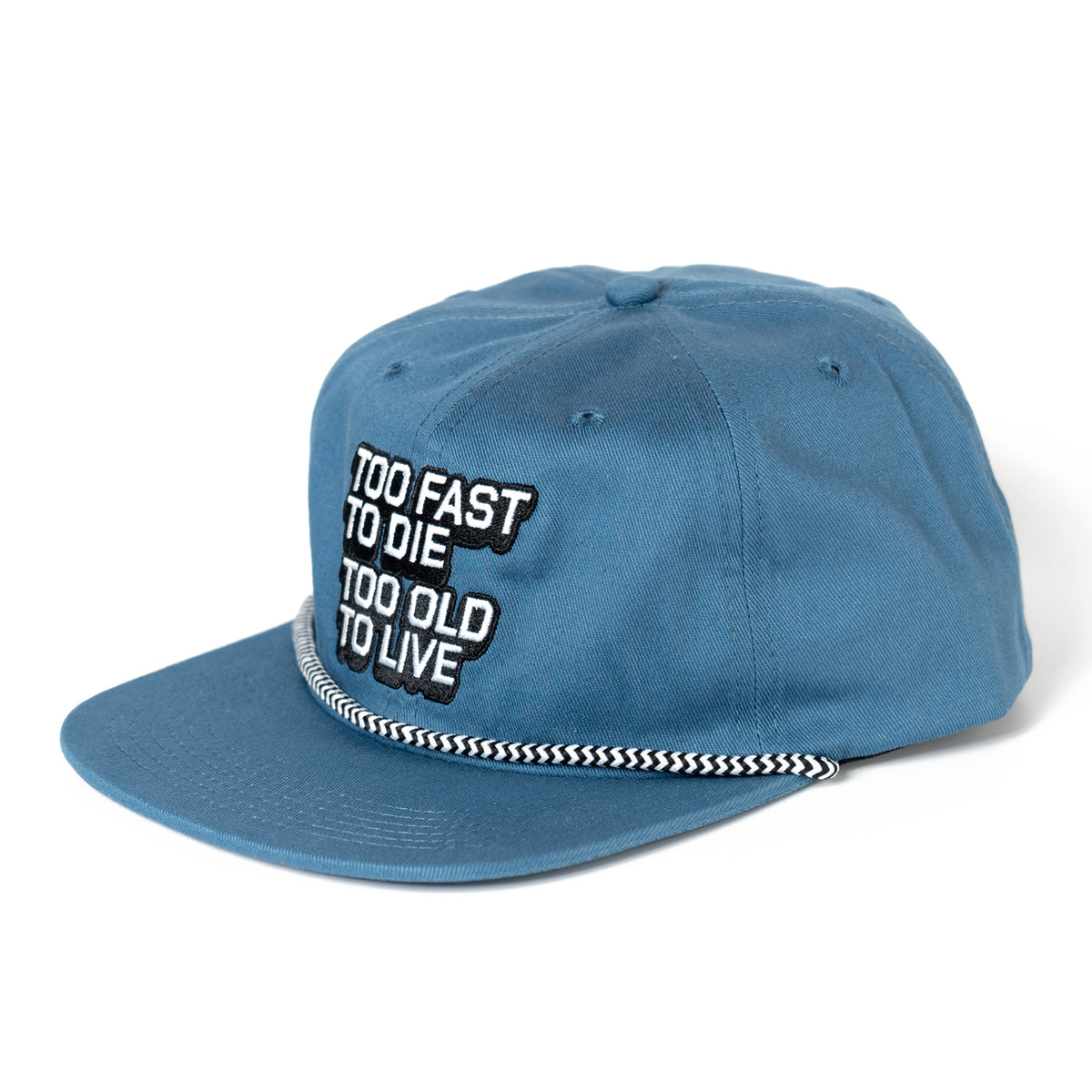 BASSERS UNITED® TOO FAST TO DIE CAP - Bass Fishing Lifestyle Apparel