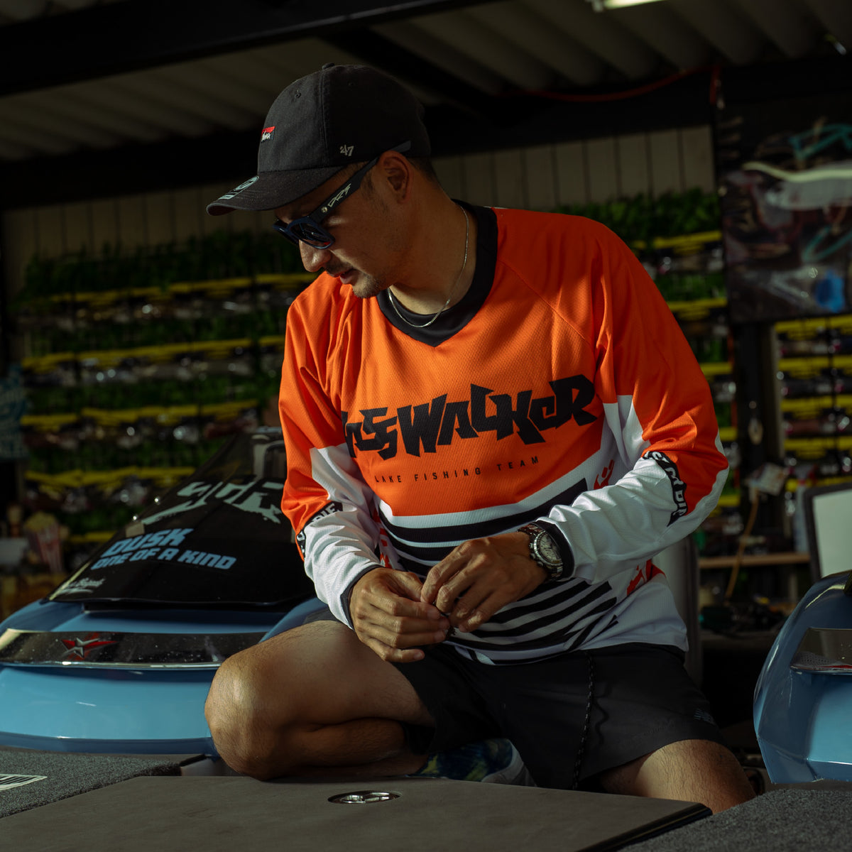 BASSERS UNITED® BSRS & LAKE WALKER | GAME SHIRT - Bass Fishing Lifestyle Apparel 5