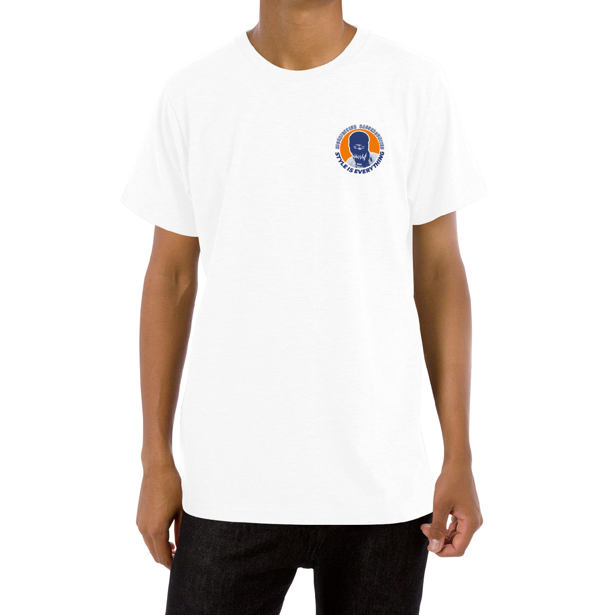 BASSERS UNITED® THE STRANGE MAN Version/01 [WHITE] - Bass Fishing Lifestyle Apparel 4