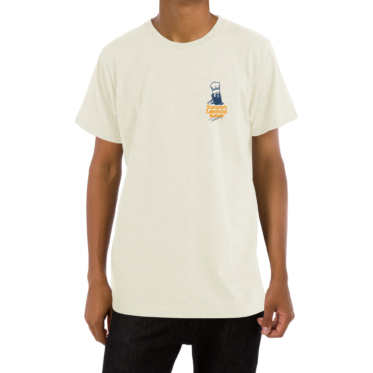 BASSERS UNITED® Lakefood Kebab Tee  [NATURAL] - Bass Fishing Lifestyle Apparel 2