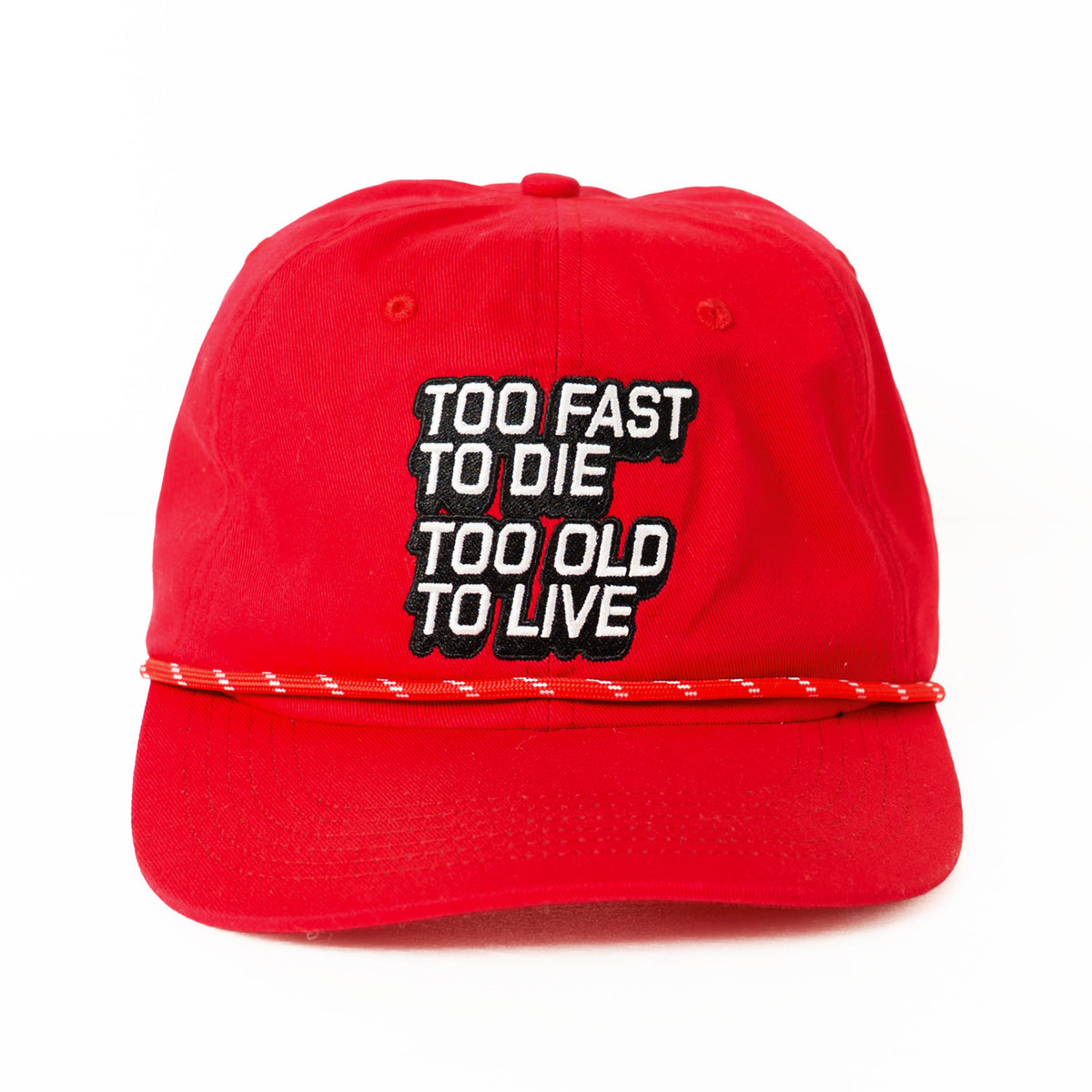 Swaphelm® TOO FAST TO DIE CAP [RED]