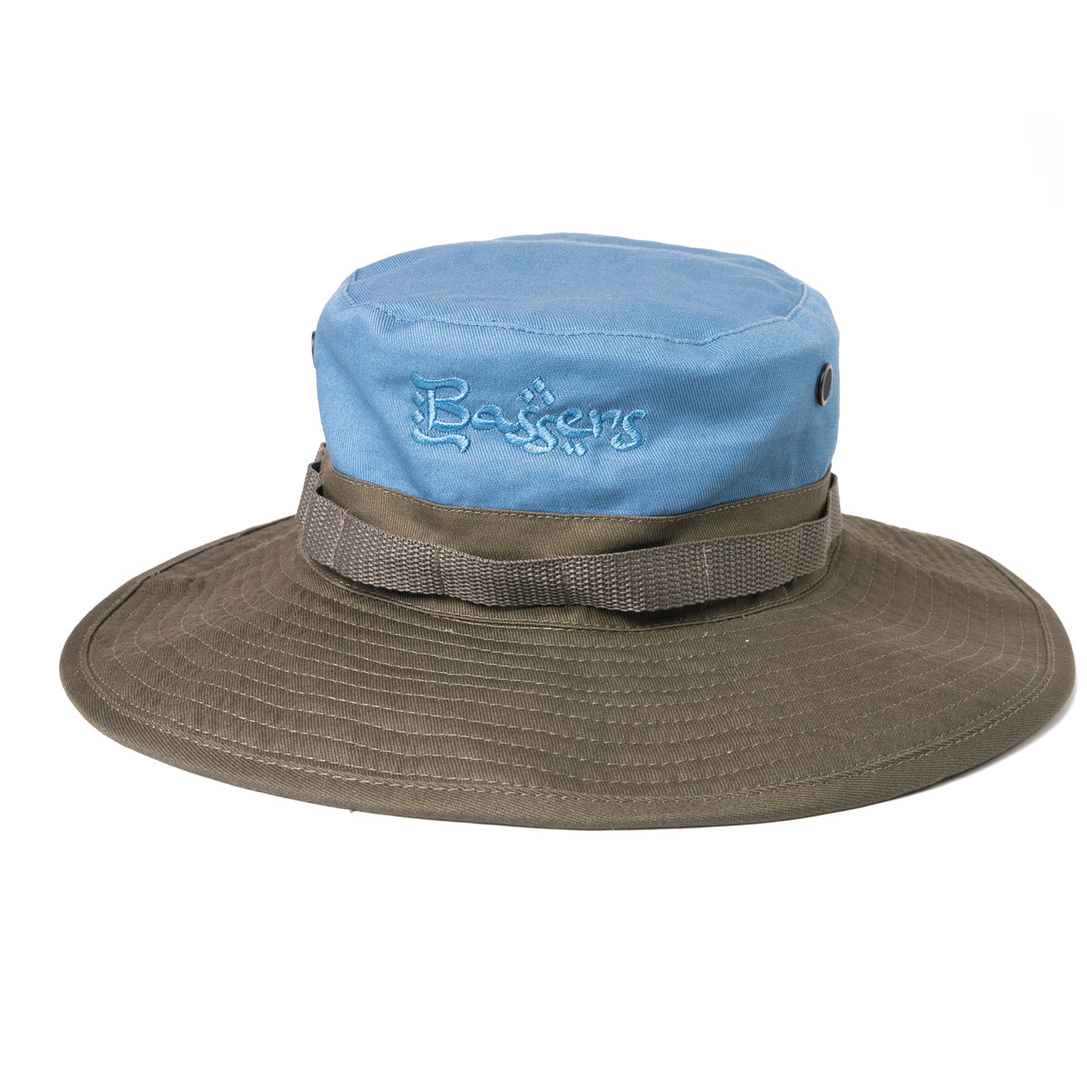 BASSERS UNITED® BASSERS JUNGLE HAT [BLUE] - Bass Fishing Lifestyle Apparel 2