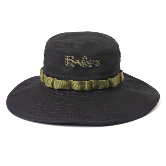 BASSERS JUNGLE HAT [BLACK]