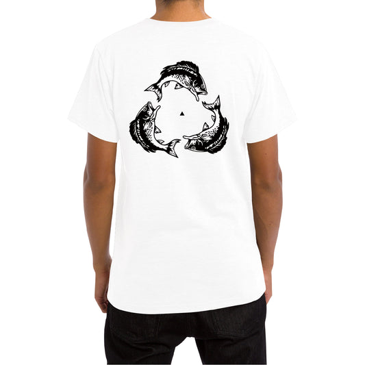 DELTA FISH T-SHIRT [WHITE]