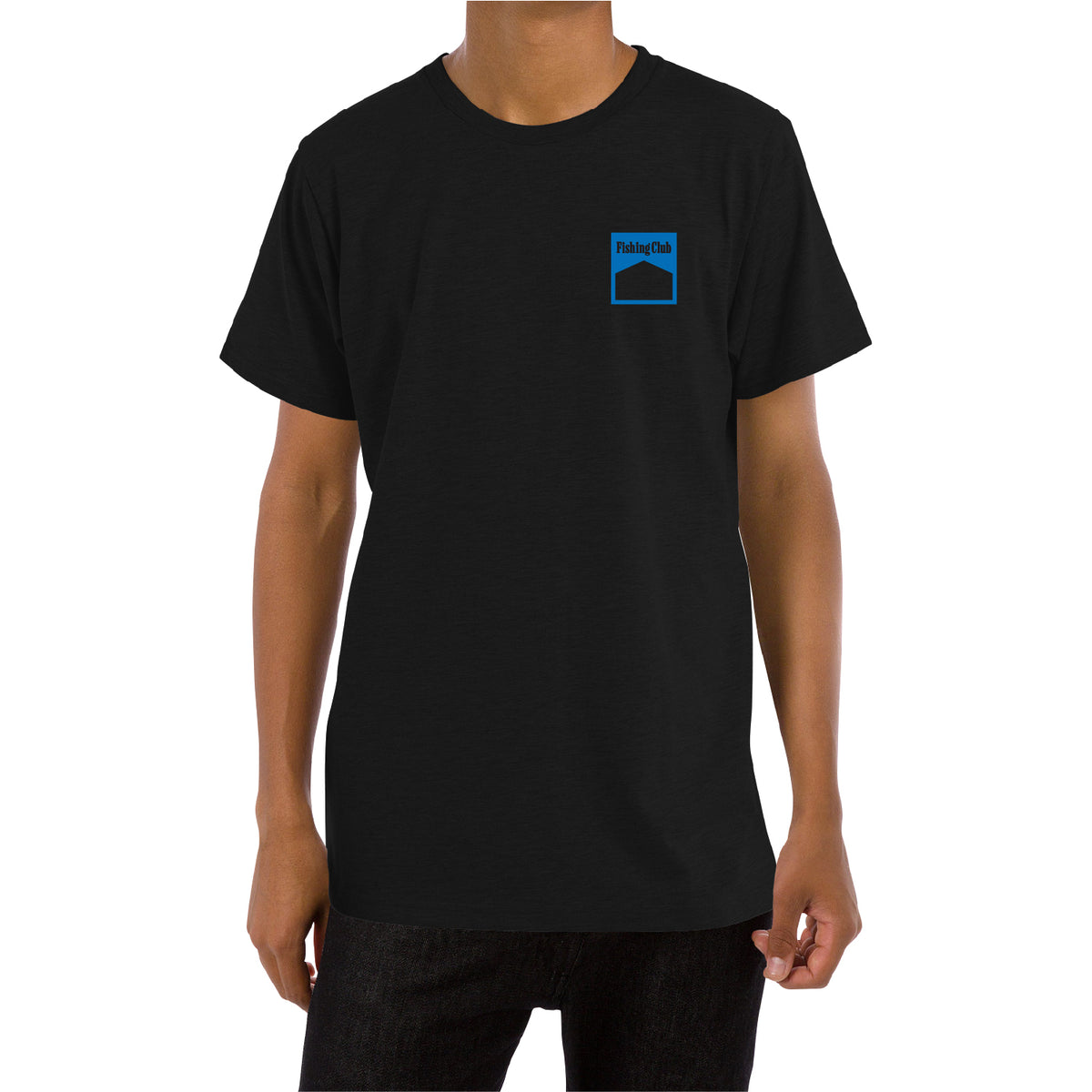BASSERS UNITED® FISHING CLUB T-SHIRT [BLACK] - Bass Fishing Lifestyle Apparel 2