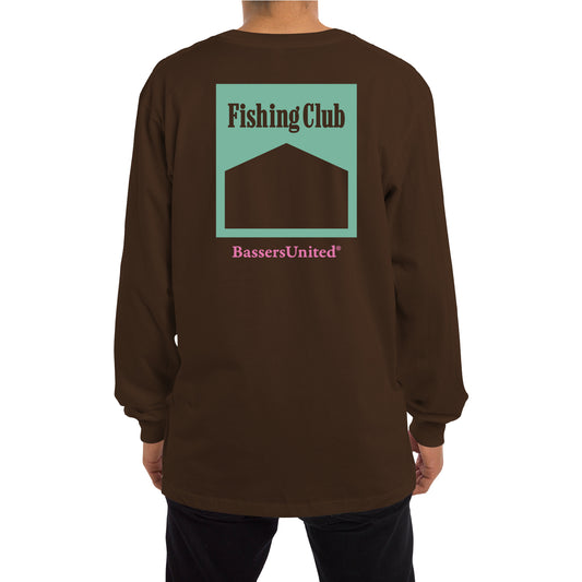 FISHING CLUB LONG SLEEVE [DARK CHOCOLATE]