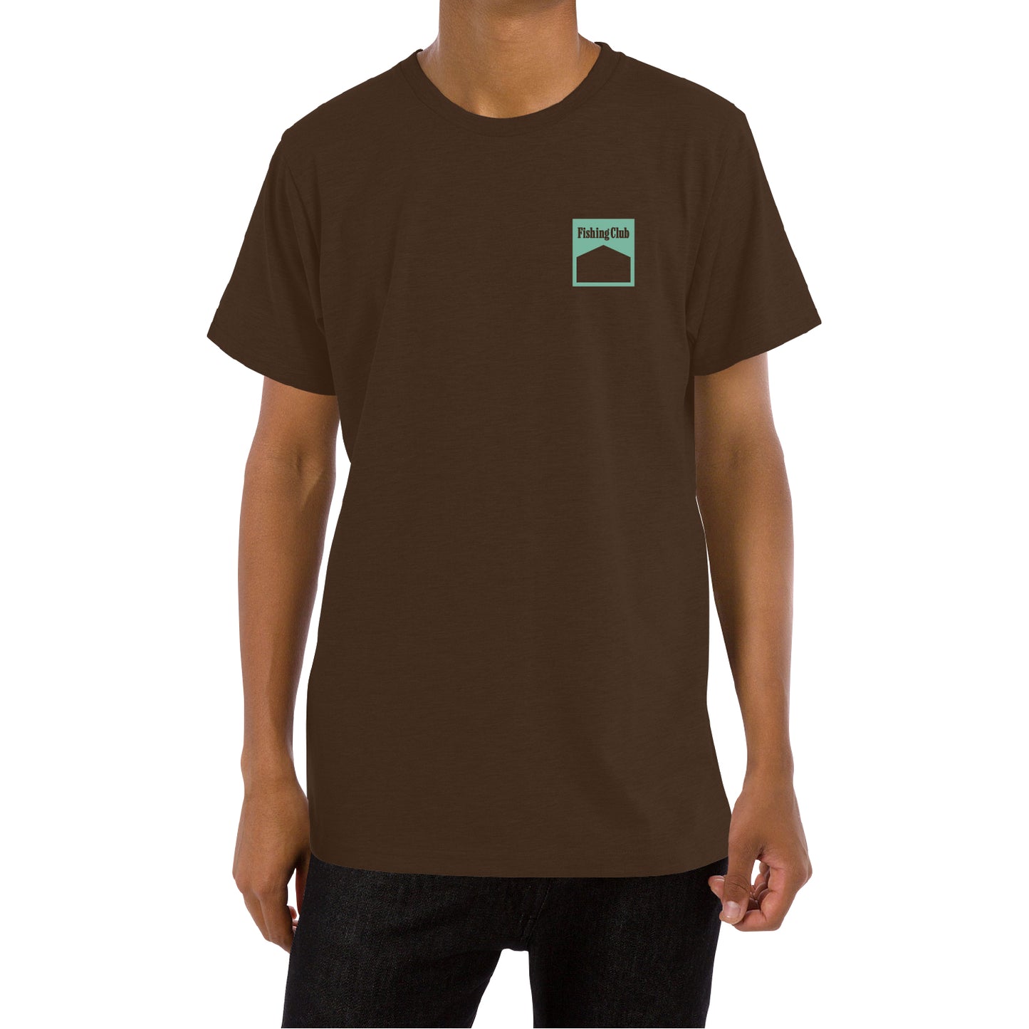 FISHING CLUB T-SHIRT [DARK CHOCOLATE]