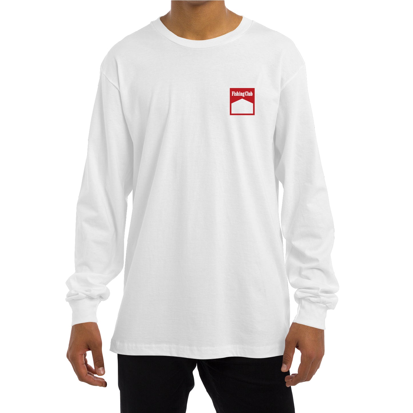 FISHING CLUB LONG SLEEVE [WHITE]