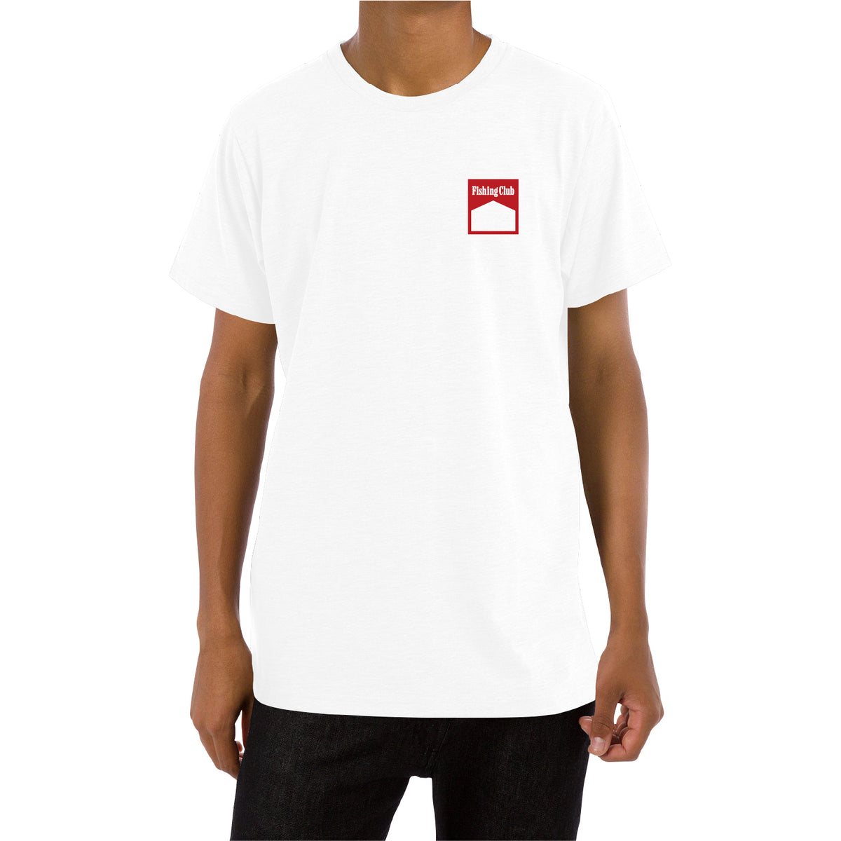 BASSERS UNITED® FISHING CLUB T-SHIRT [WHITE] - Bass Fishing Lifestyle Apparel 2