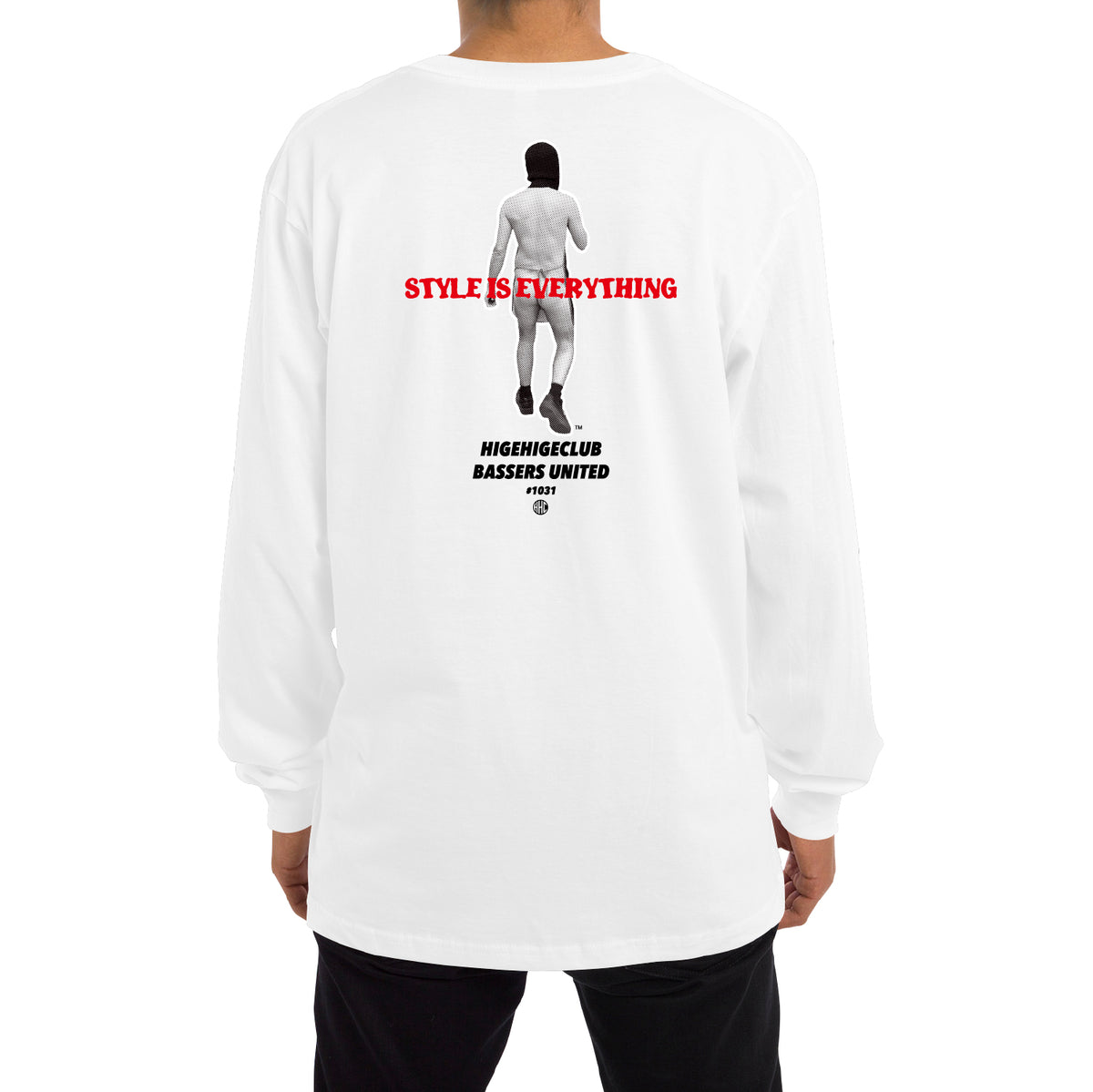 BASSERS UNITED® THE STRANGE MAN Version/02 [WHITE] - Bass Fishing Lifestyle Apparel 2