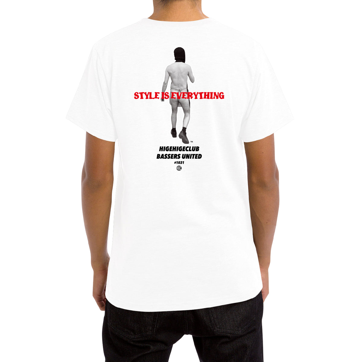 BASSERS UNITED® THE STRANGE MAN Version/02 [WHITE] - Bass Fishing Lifestyle Apparel 4