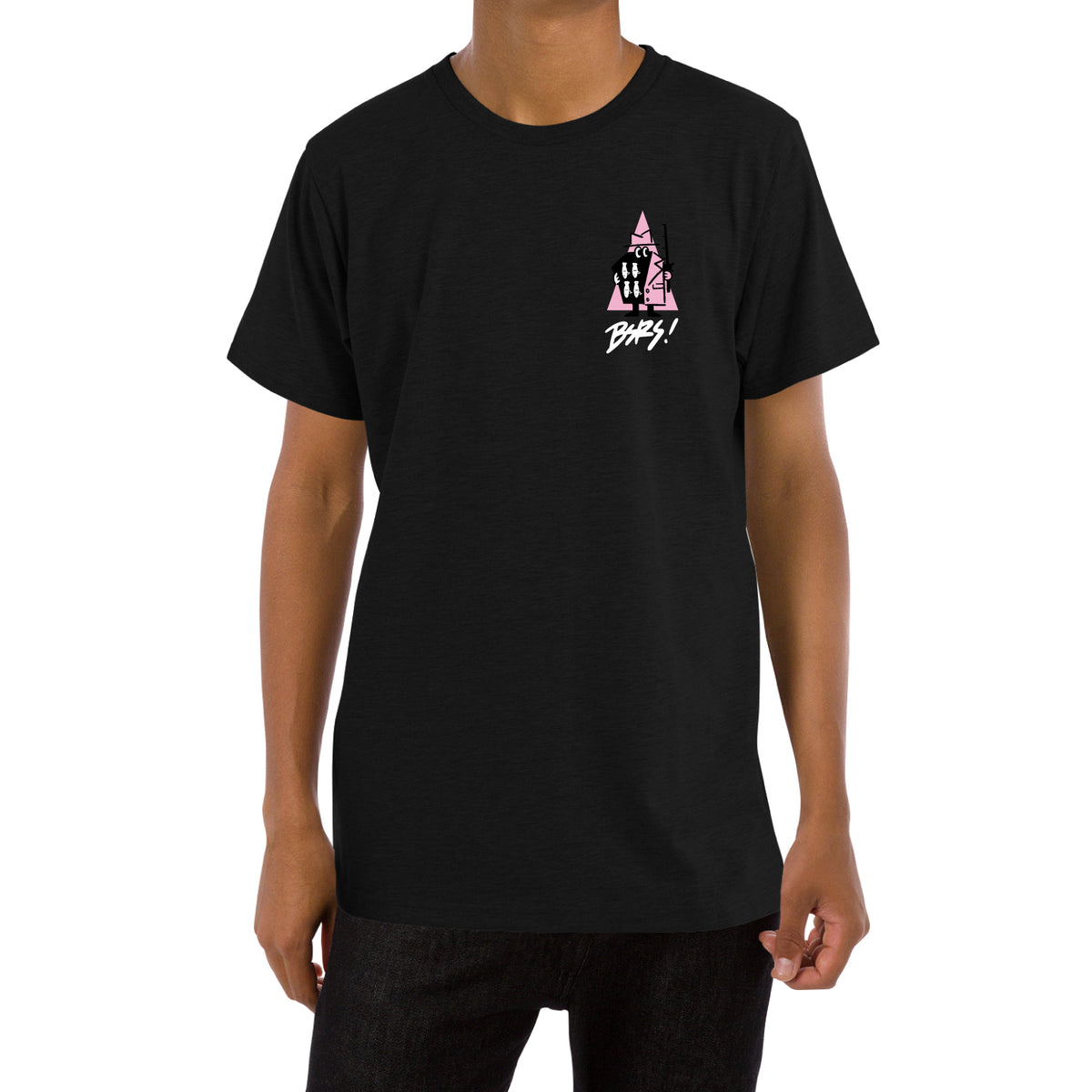 BASSERS UNITED® HENTAI TEE [BLACK] - Bass Fishing Lifestyle Apparel 2