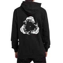 Load image into Gallery viewer, DELTA FISH HOODED [BLACK]
