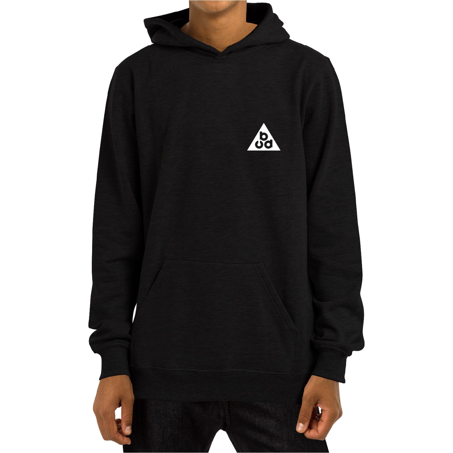 DELTA FISH HOODED [BLACK]