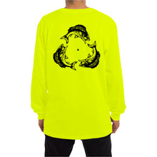 Load image into Gallery viewer, DELTA FISH LONG SLEEVE [SAFETY GREEN]
