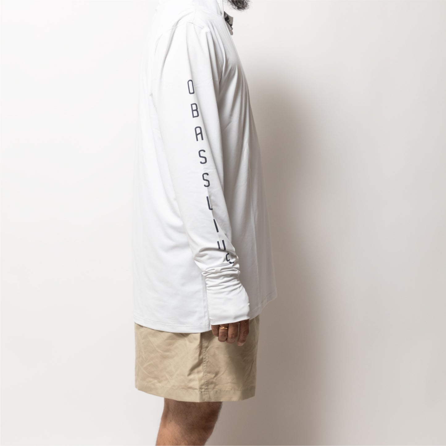 OBSL x BSRS UV DRY SHIRT [WHITE]