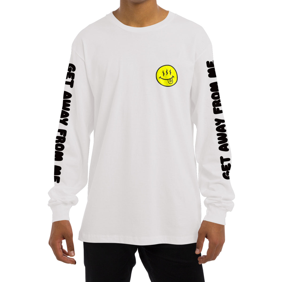 BASSERS UNITED® BSRS×DWS / GET AWAY L/S [WHITE] - Bass Fishing Lifestyle Apparel 2