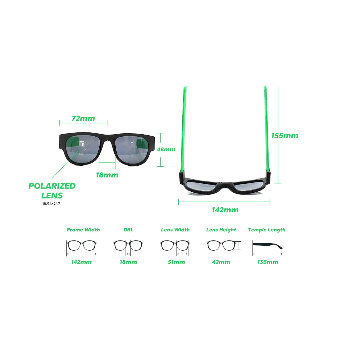 WARP SUNGLASSES [WHITE]