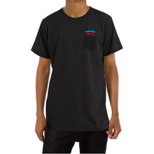 Load image into Gallery viewer, W LOGO Pocket Tee [BLACK]
