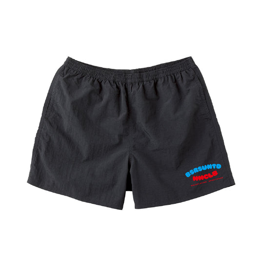 W LOGO Shorts [BLACK]